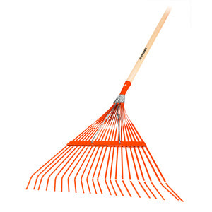 Truper Tru Tough 14328 Leaf Rake Orange — Master Landscape Supply