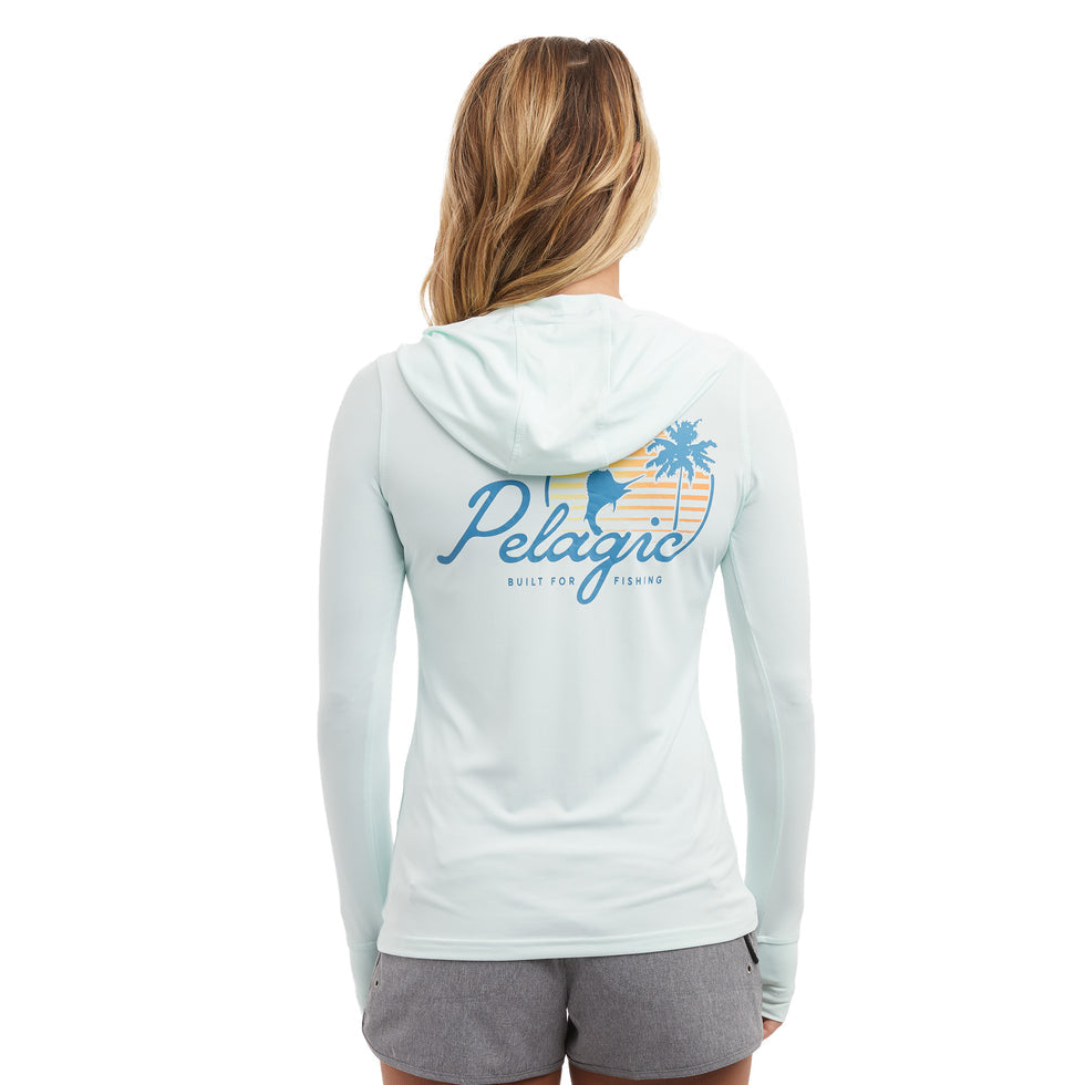 Aquatek Icon Women's Fishing Shirt  PELAGIC Fishing Gear – Beach Bum  Outdoors
