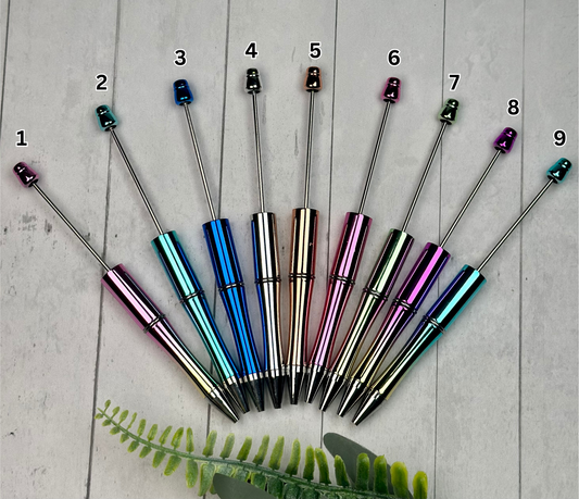 Beadable Metal Pen – Homestead Silicone Beads and More
