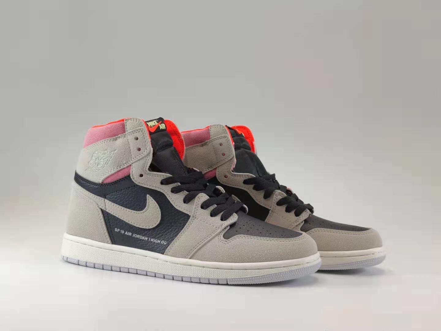 Air Jordan 1 Grey Orange 36-46