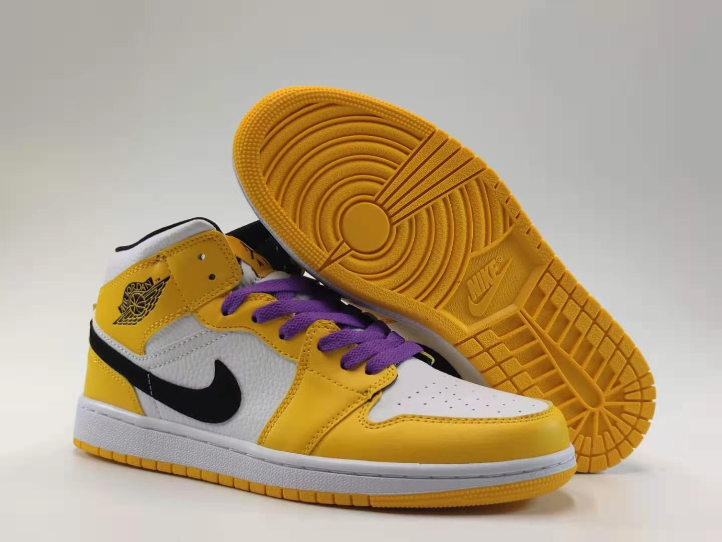 Air Jordan 1 Yellow White 36-46