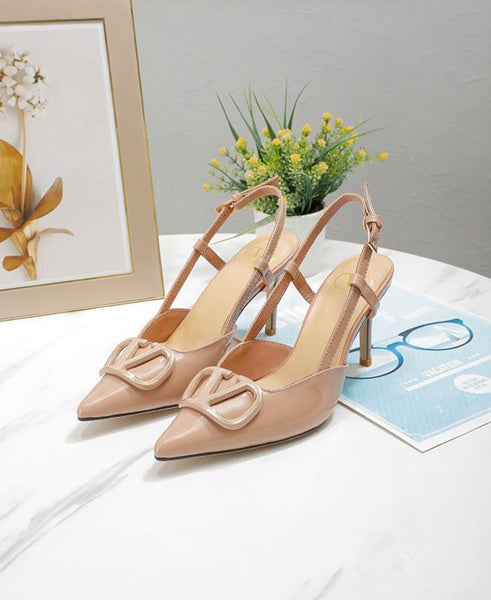 Valentino Fashion Women Casual Sandals Shoes Heel High 7.5cm 03
