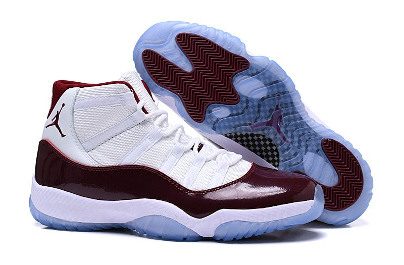 Air Jordan 11 Retro White/Wine Red