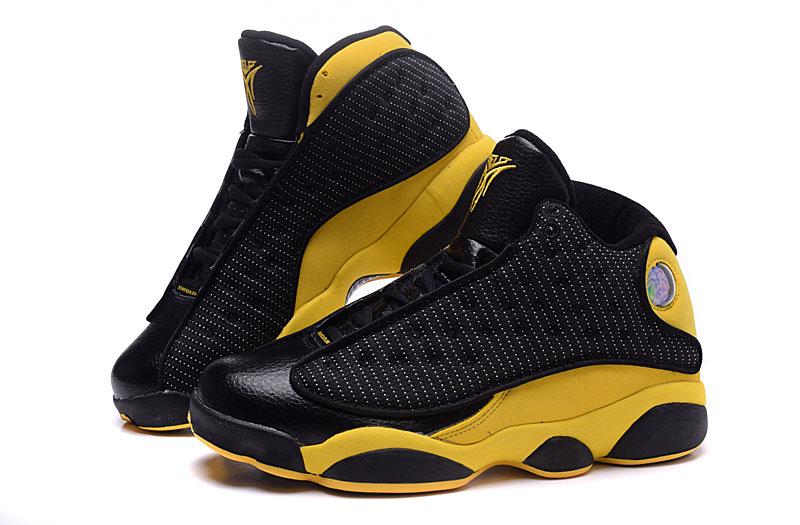 Air Jordan 13 Retro AJ13 Yellow/Black Men Basketball Shoes US 7-
