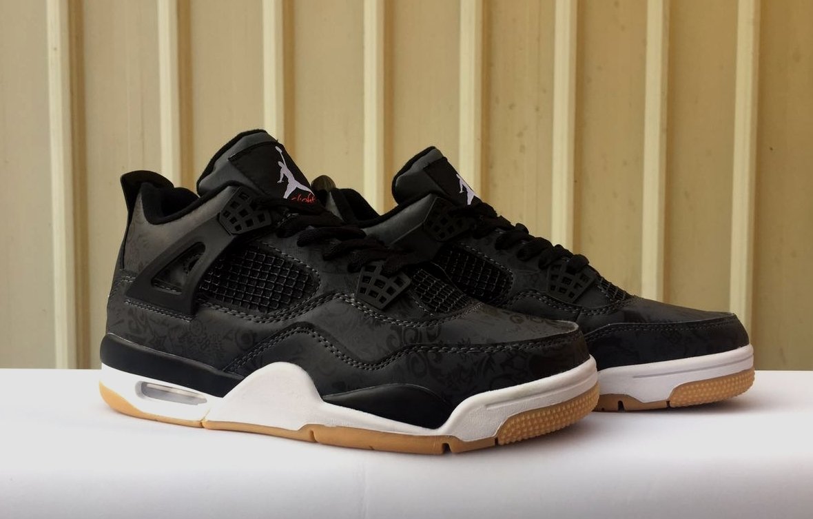 Air Jordan 4 SE Laser "Black Gum" Size 40-47