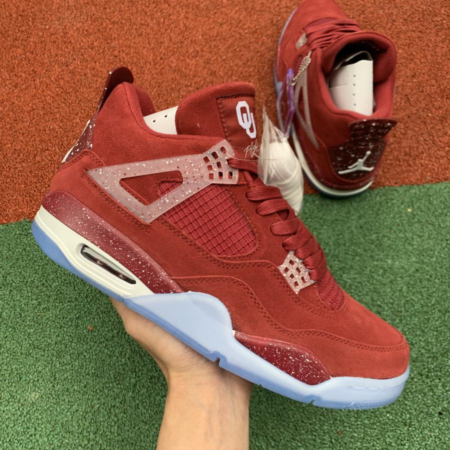 Air Jordan 4 PE University of Oklahoma