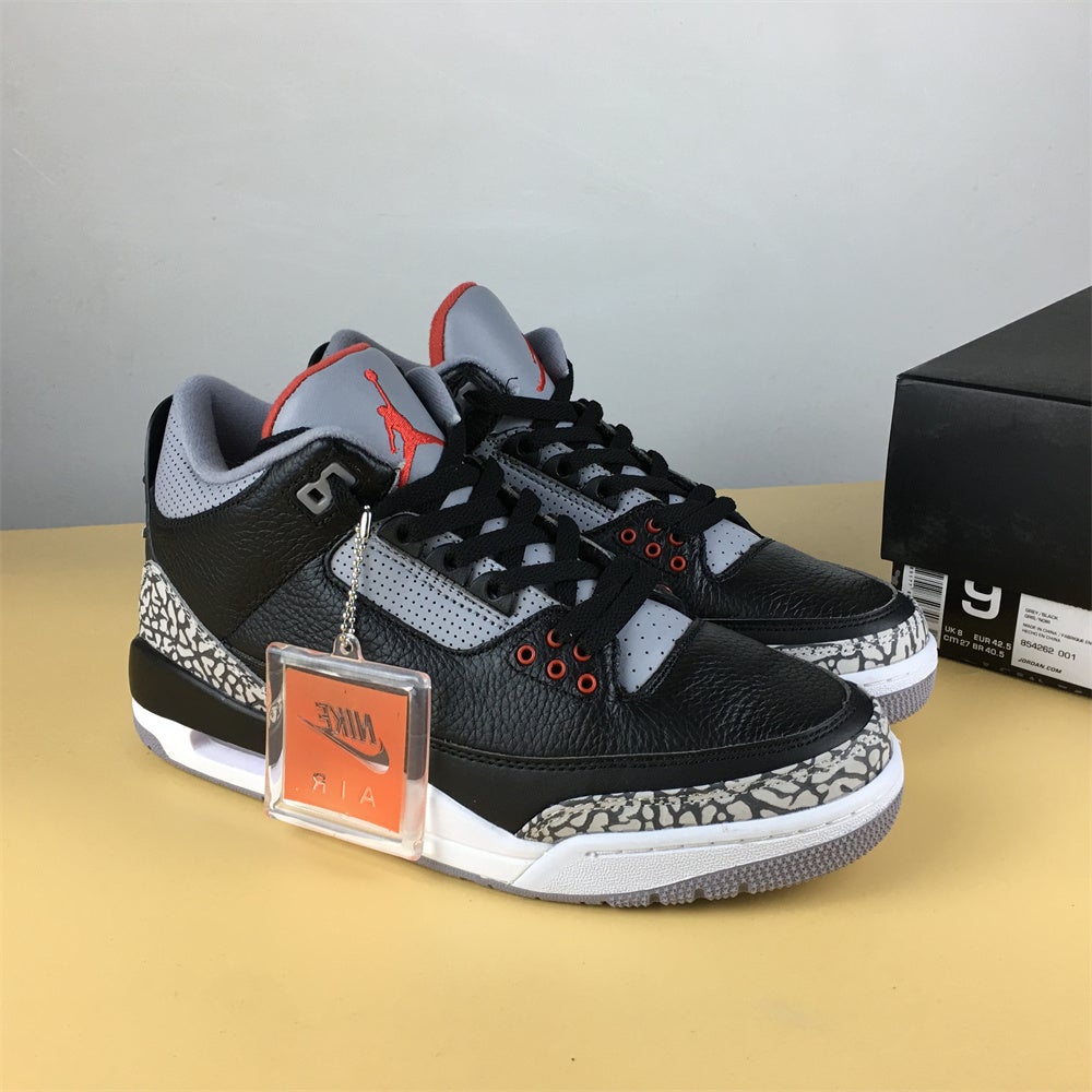 Air Jordan 3 Black Cement 854262-001 36-47