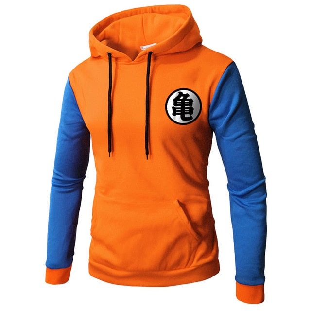 2018 New Anime Hoodies  Z Pocket Hooded Sweatshirts Goku Hoodies Pullovers Men Women Long Sleeve Out