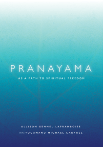 Pranayama Book Cover