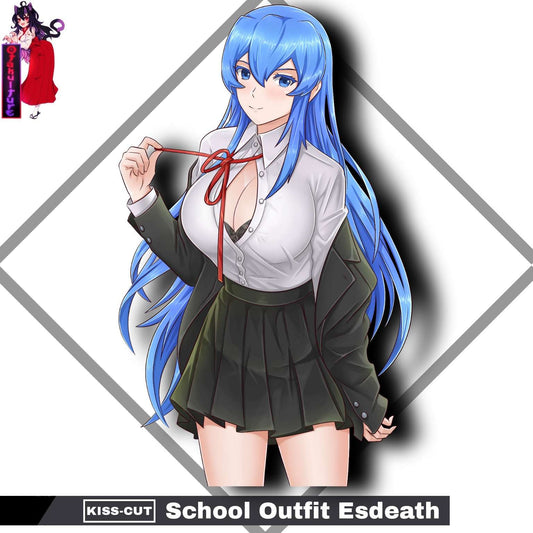 Esdeath Akame Ga Kill Sticker - Esdeath Akame Ga Kill - Discover