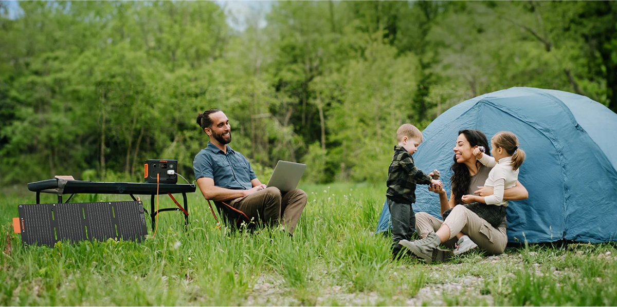 jackery solar generator 300 plus for camping