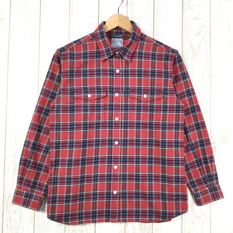 【WOMEN's M】 ノースフェイス サーマスタット シャツ Thermastat Shirt フランネルシャツ ネルシャツ NORTH