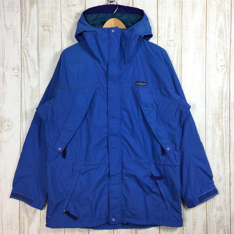 【MEN's M】 パタゴニア 1994 ガイドシェル Guide Shell マウンテンパーカー ジャケット フーディ 雪なしタグ ヘロン