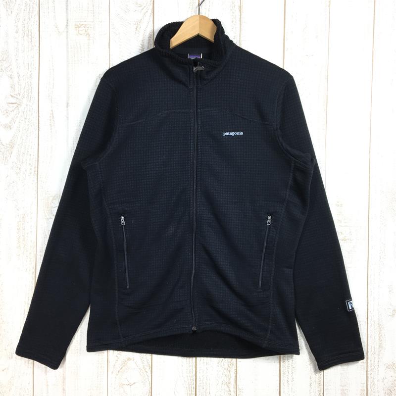 MENs S  パタゴニア R1 フルジップ ジャケット R1 FULL ZIP JACKET レギュレーター ポーラテック パワードライ 希少色 入手困難 PATAGONIA 40125 BLK Black ブラック系