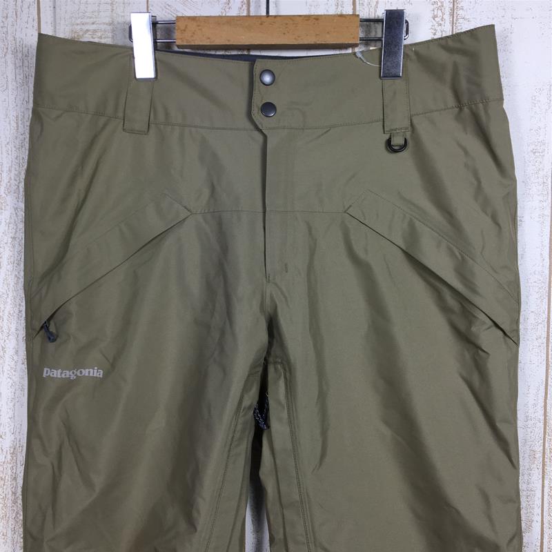 MENs M  パタゴニア スノーショット パンツ レギュラー Snowshot Pants Regular ハードシェル H2No 防水透湿 PATAGONIA 30688 ベージュ系