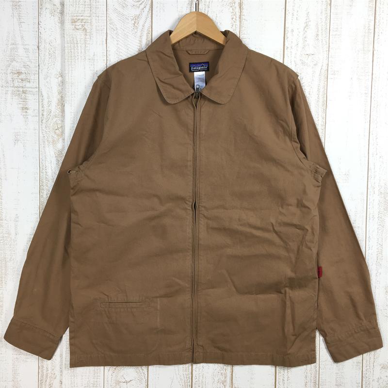 73cm肩幅MENs M  パタゴニア ネバーネバー ジャケット Never Never Jacket オーガニックコットン スウィングトップ 赤タグ カタログ掲載外モデル 生産終了モデル 入手困難 PATAGONIA 27520 TKW Teakwood ブラウン系