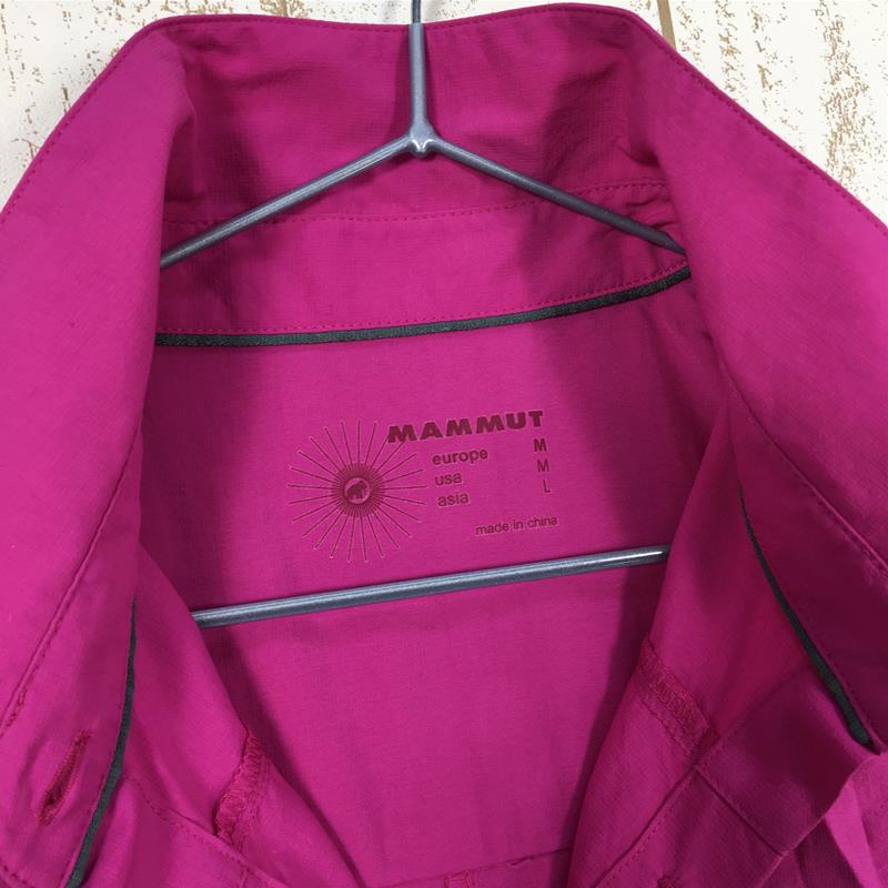 【WOMEN's M】 マムート スイーリ シャツ Siiri Shirt MAMMUT 1030-01160 ピンク系