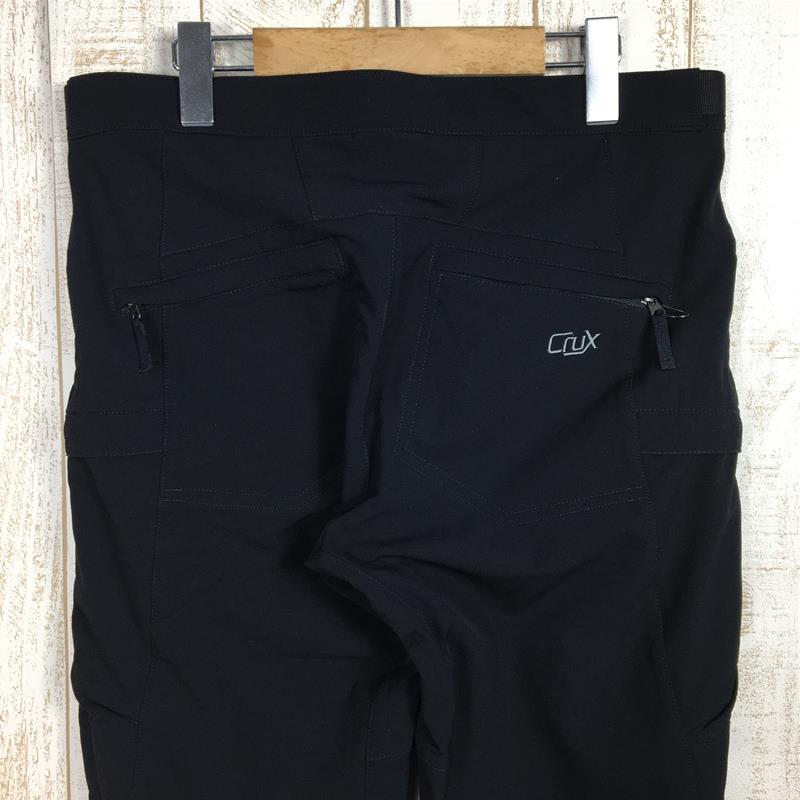 【MEN's S】 ティラック クラックス パンツ CRUX Pants ソフトシェル TILAK Black ブラック系
