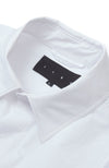 IISE US Double Pleat Button Up - White