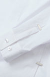 IISE US Double Pleat Button Up - White