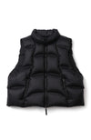 IISE US High Collar Down Vest - Black