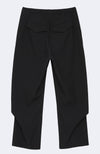 IISE US Nubi Strap Trouser - Black BOTTOM