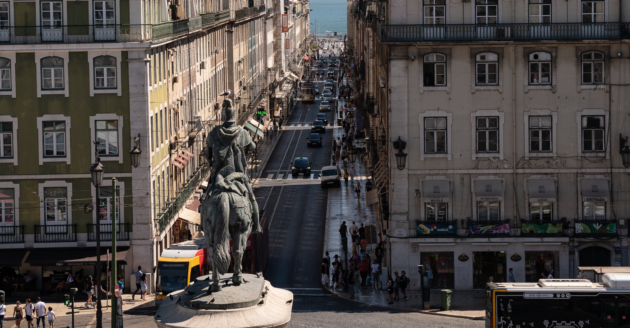 Placa da Figueira in Lissabon