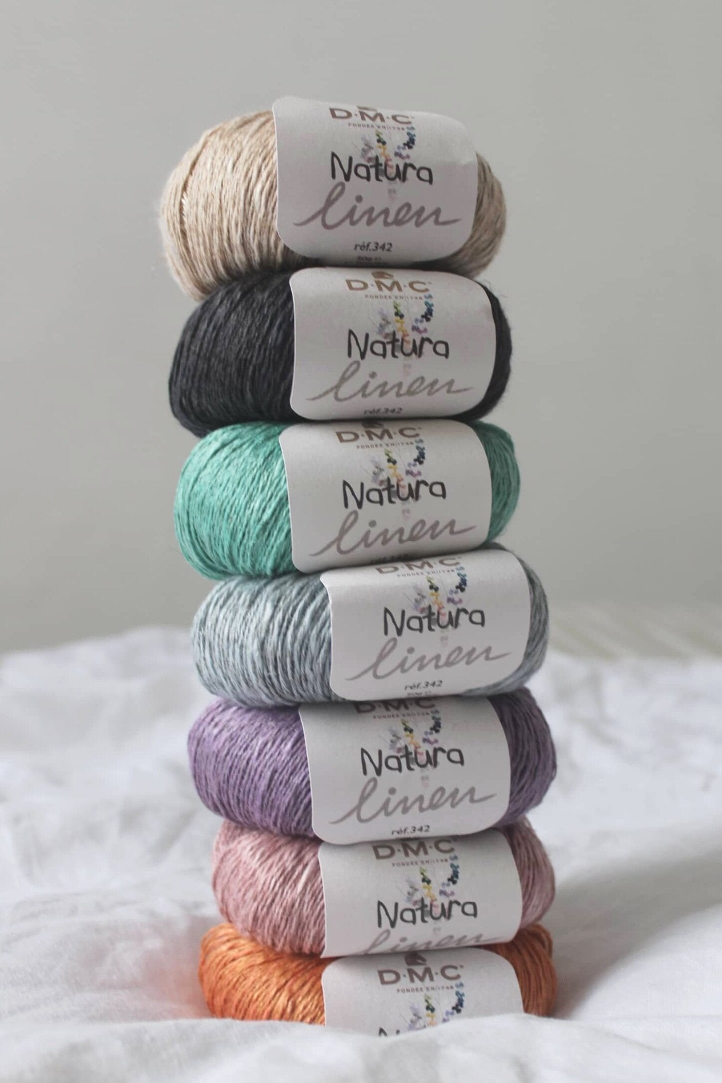 DMC Natura Linen Yarn - 50g | No Frills Knitting