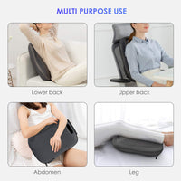 Portable Massage Cushion Deep Tissue Kneading Shiatsu Back Massager with Heat