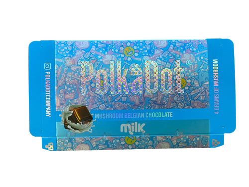 PolkaDot Chocolate Molds 15pc chocolate bar mold-Polkadot, Mushroom symbol  – Mylar Bags By Black Unicorn Hub