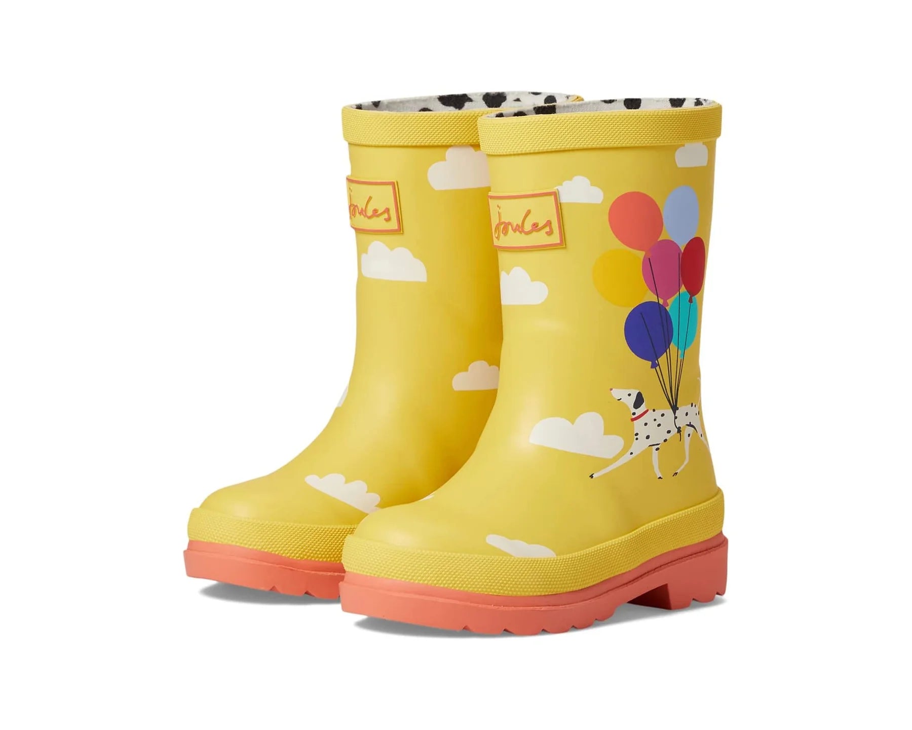 Willie Yellow Sky Rain Boots  | Joules - Jenni Kidz