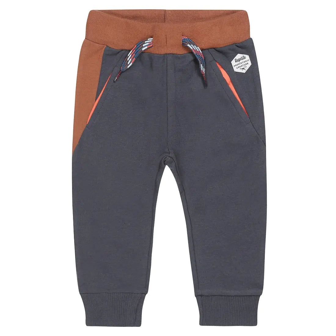 Boys Jogger Dark Blue Brown | Dirkje - Dirkje