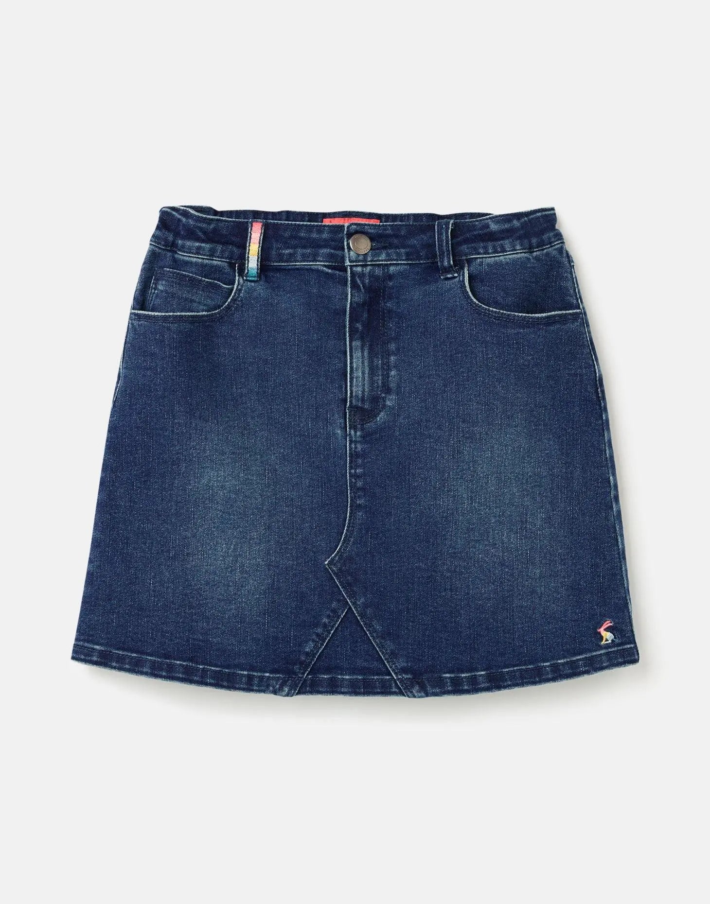 Girls Hollis 5 Pocket Denim Skirt | Joules - Jenni Kidz