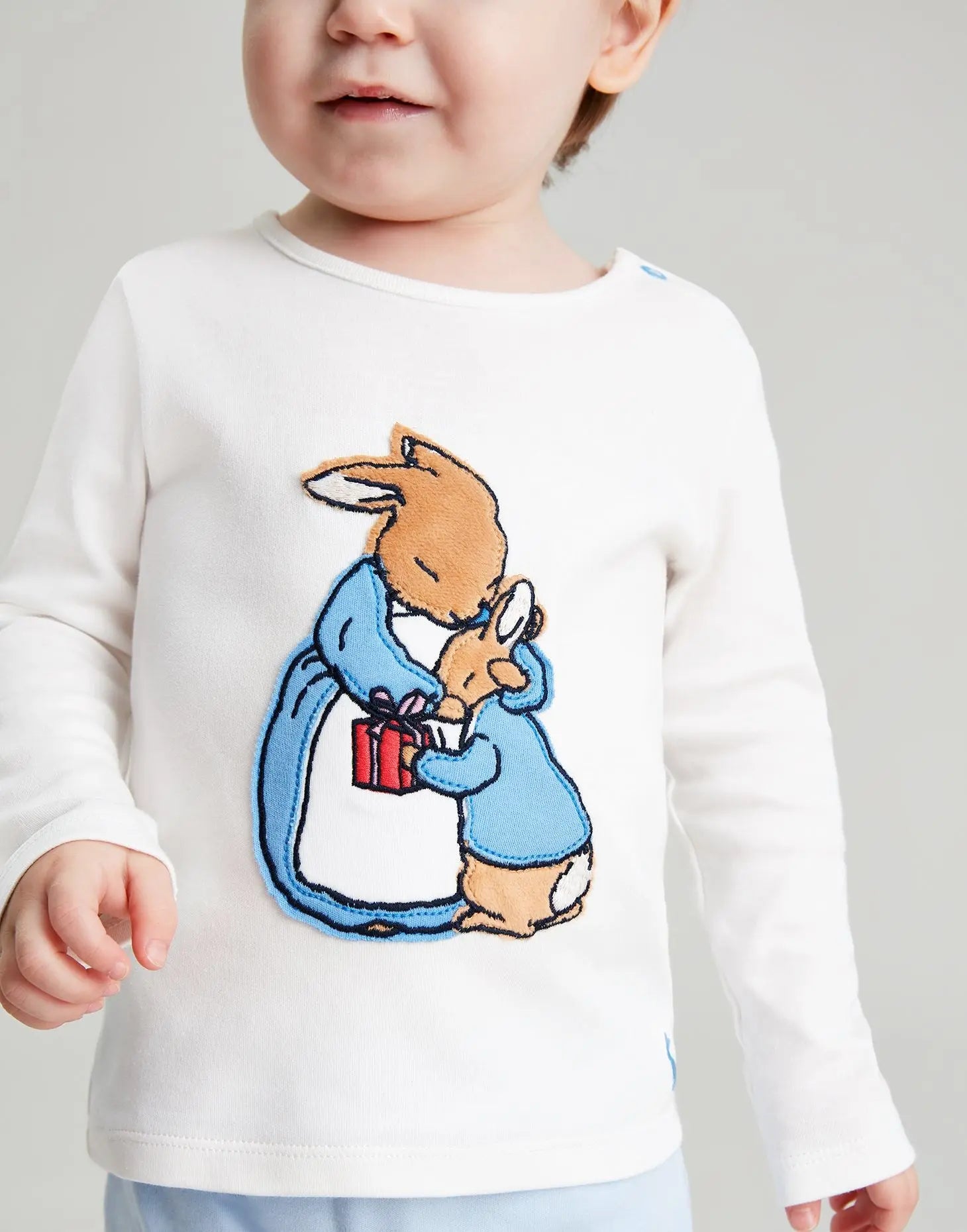 Peter Rabbit Tate Artwork Long Sleeve Top | Joules - Joules