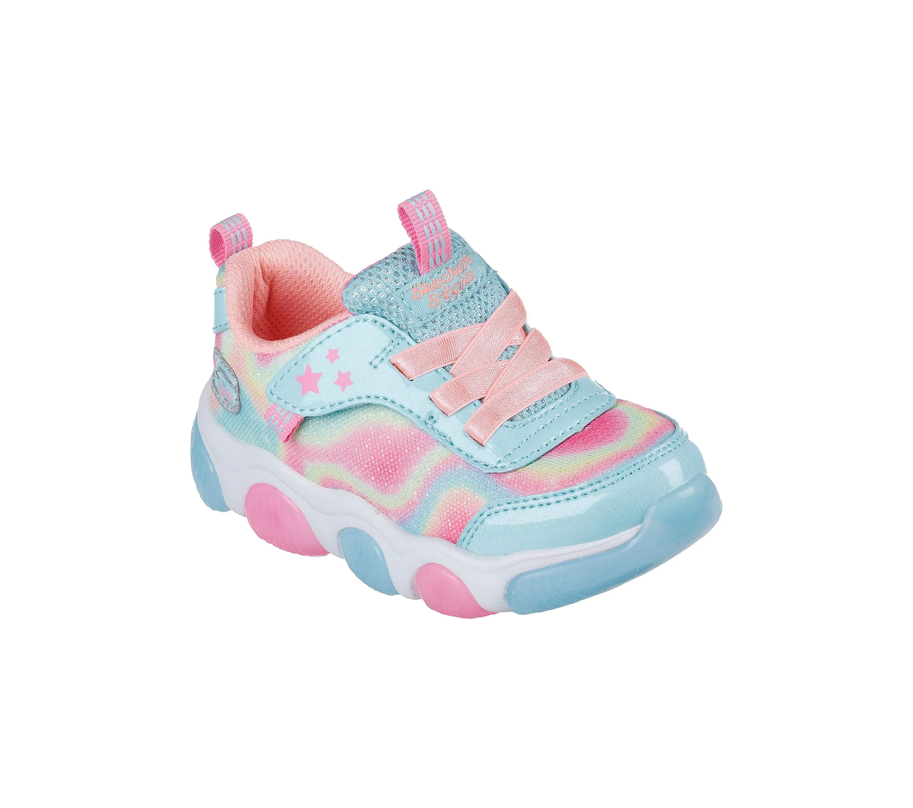 Toddler Girls' S Lights Mighty Glow - Swirl Daze | Skechers - Skechers