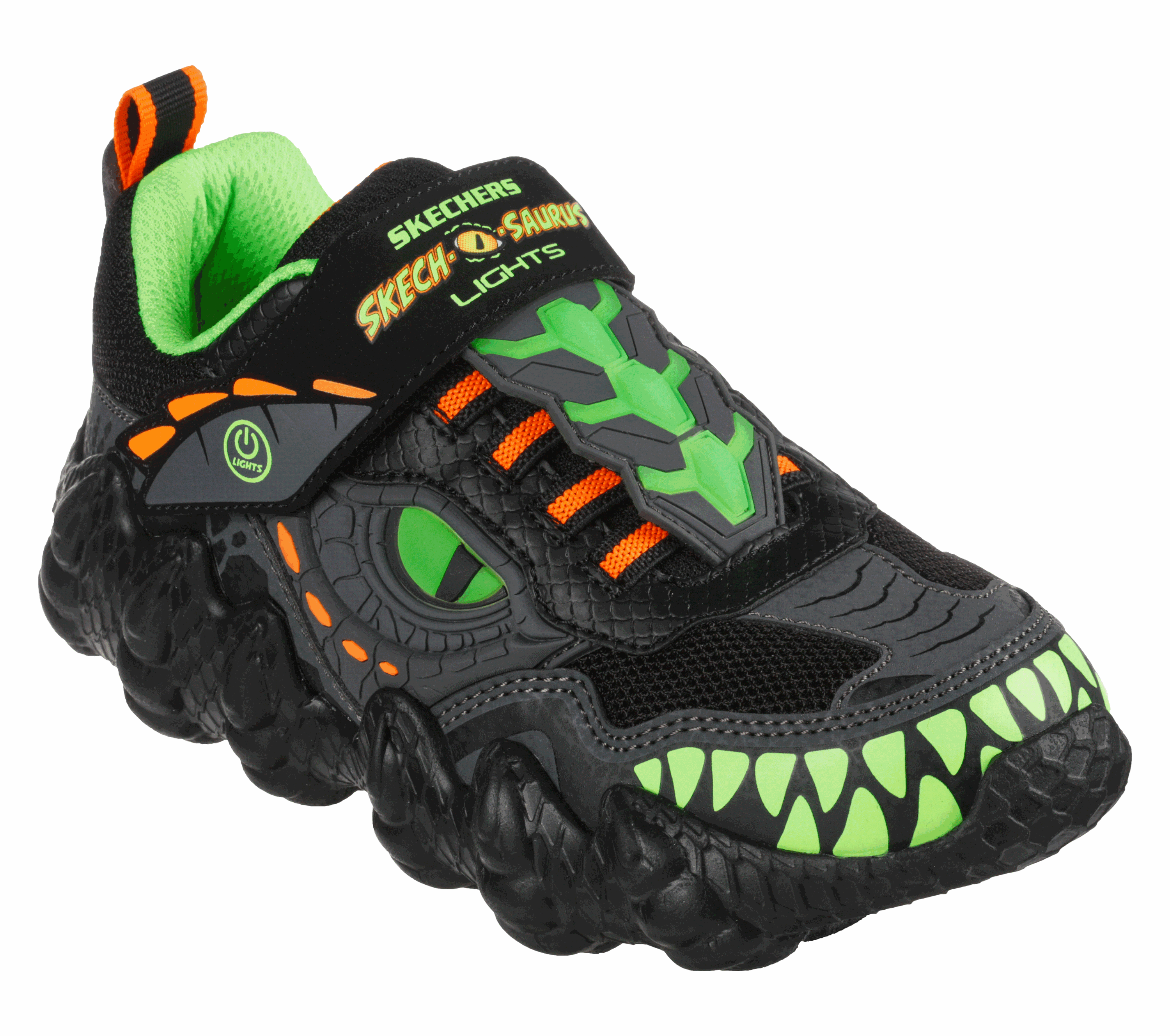 Buy Youth Boys' Skech-O-Saurus Lights Sneaker - Dino-Tracker