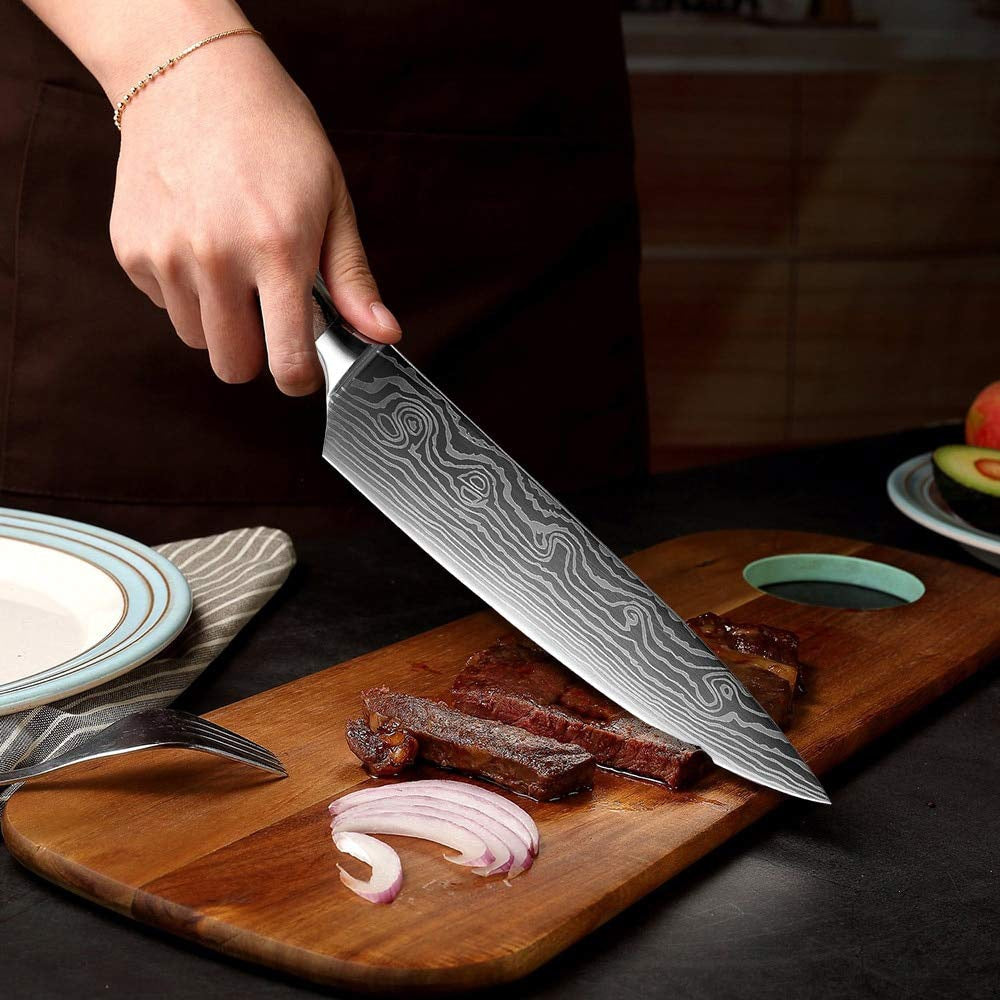 Lefil Japanese-Style Knife Set - 15 Pcs Set –