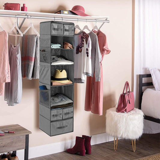 Basics Wardrobe Organizer Rack w/ Shelves Only $57.84