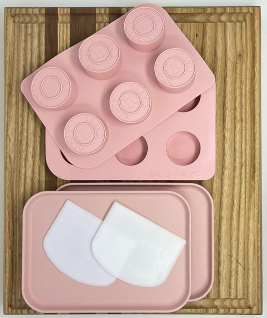 PINK - Original CakePuck Mold Set – Benty Cakes LLC