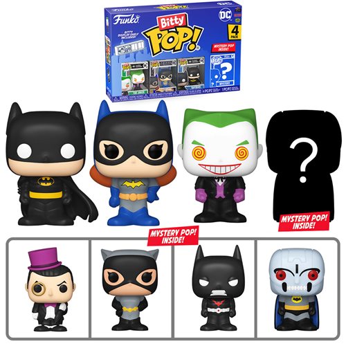 PRE-ORDER] Funko POP! Batman - The Joker Bitty Pop! (Mini-Figure 4-Pa –  Poppin' The box