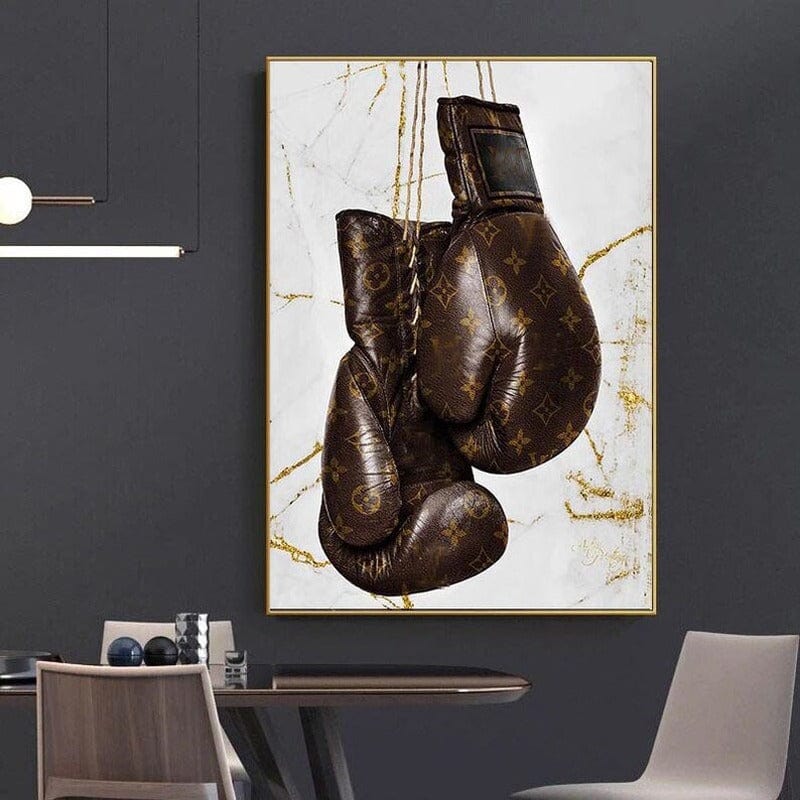 Louis Vuitton Karl Lagerfeld Ultra Rare Limited Monogram Boxing Glove Set  859629