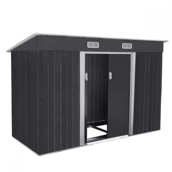 Metal Outdoor Storage Shed - (9' x 4')