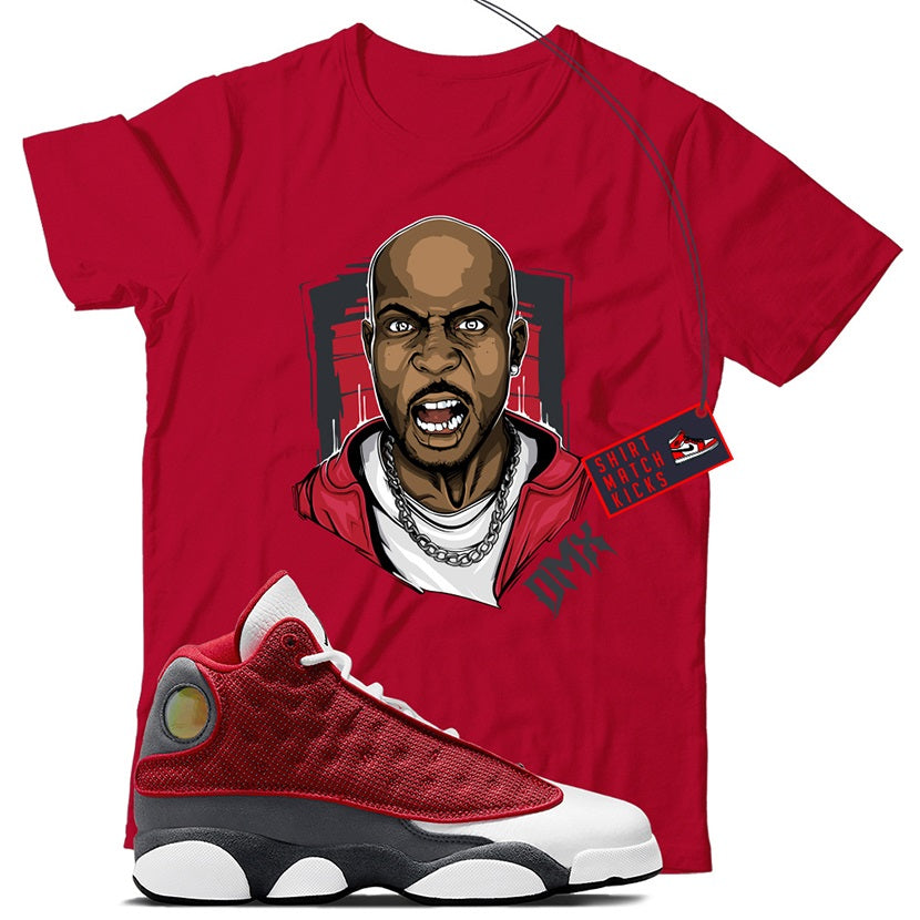 X T-Shirt Match Jordan 13 Red Flint – Shirt Match Kicks