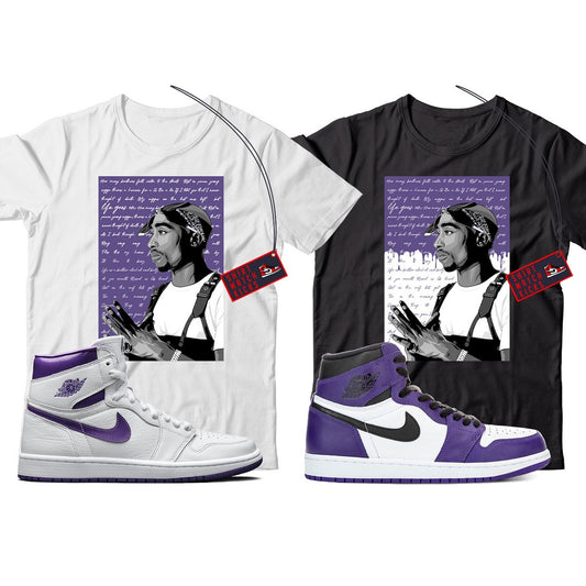 shirts to go with court purple jordan 1