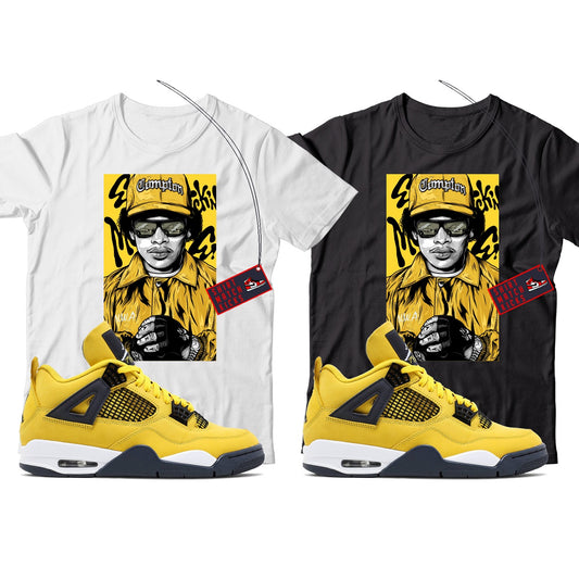 lightning 4 jordan shirt