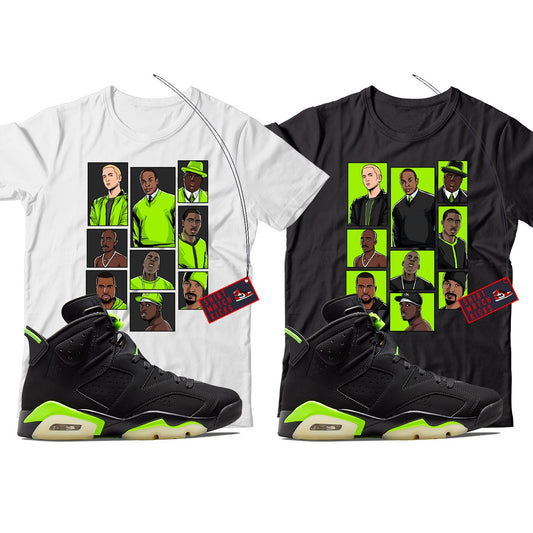 air jordan electric green shirt