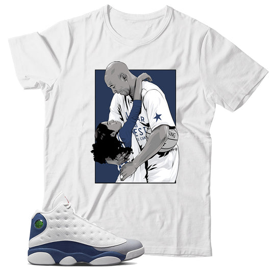 french blue jordan shirt