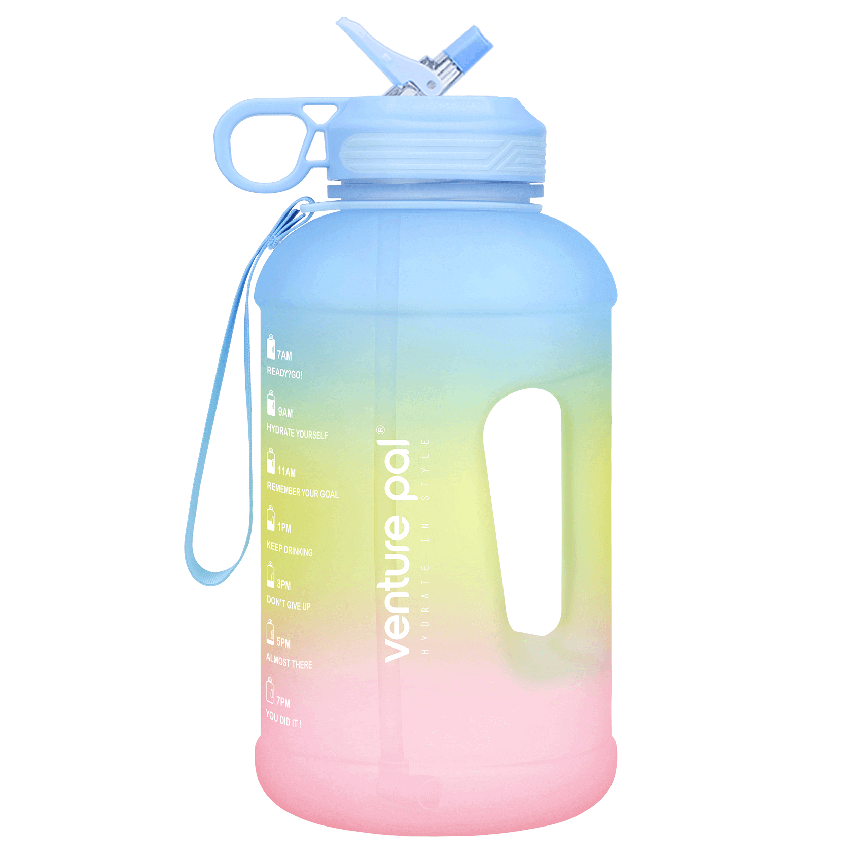 Venture Pal 74oz Water Bottle with Wide Mouth and Straw Lid