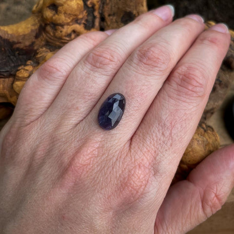 Iolite Stacking Ring