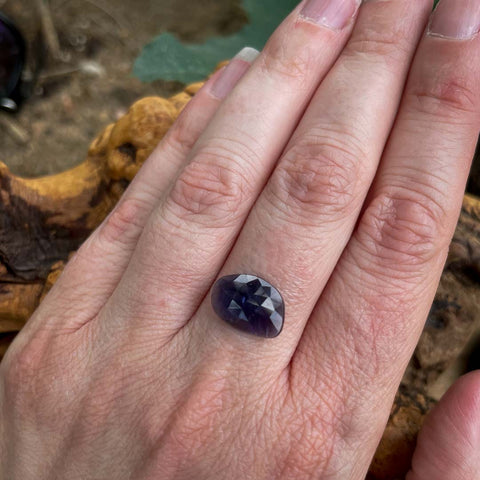 Iolite Stacking Ring